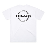 Toyota HiLux Don't Send a Ute T-Shirt - White