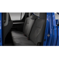 Genuine Toyota Full Canvas Rear Seat Cover Set for Hilux Double Cab SR5 2024-On