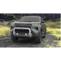 Genuine Toyota Nudge Bar - Silver (HiLux 2026: Wide Body, Workmate, SR, SR5)