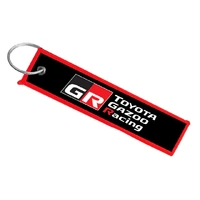 Toyota Gazoo Racing Lifestyle Fabric Keyring