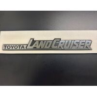 GENUINE TOYOTA LANDCRUISER BADGE - 70 SERIES